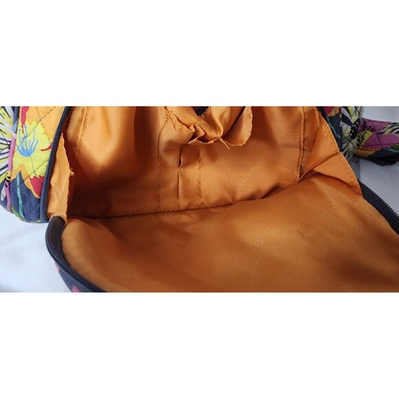 Vera Bradley Jazzy Blooms Floral Backpack Bag Double Zip - Picture 9 of 10